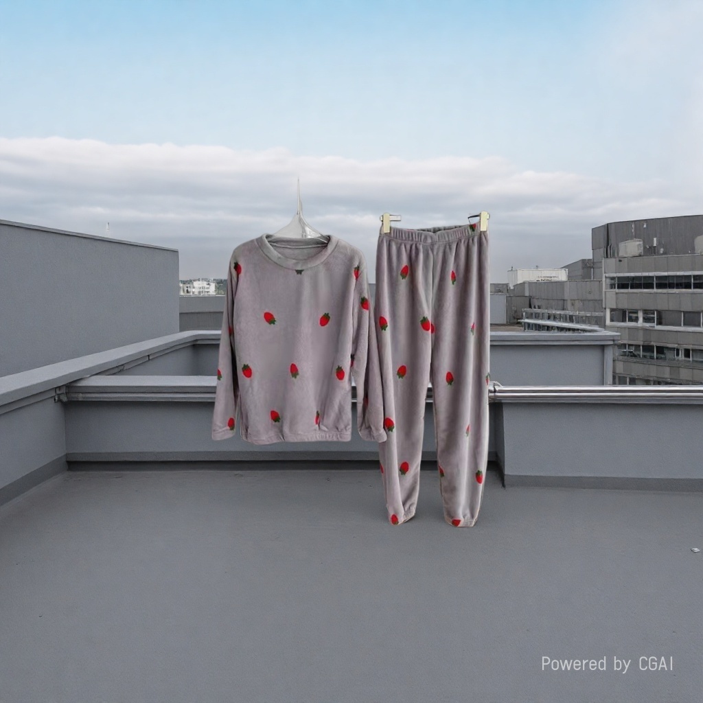 童装/睡衣拉架棉/宝宝睡衣/儿童莫代尔棉家居服/婴幼儿衣服分体产品图