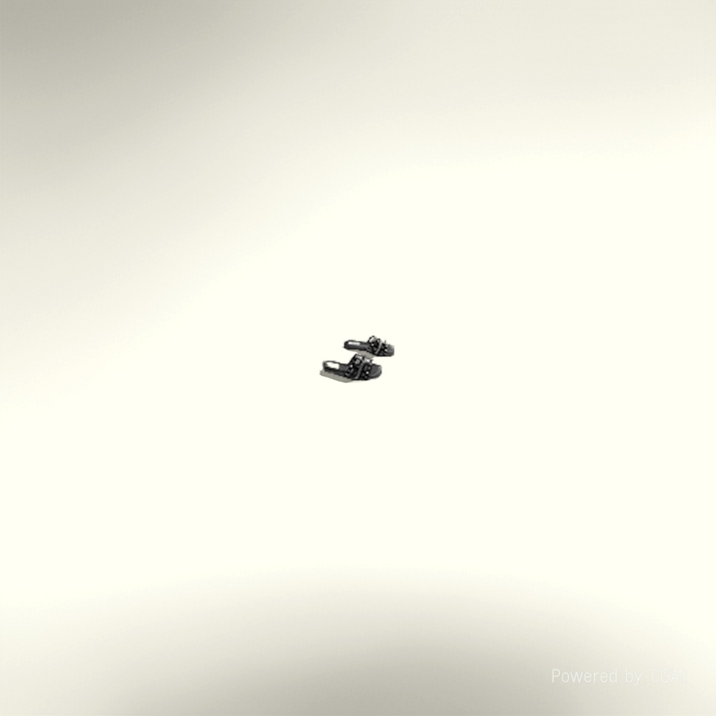 皮质拖鞋实物图