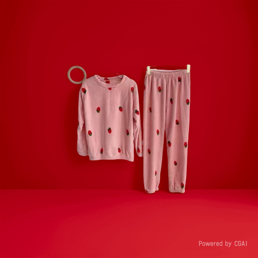 童家居服实物图