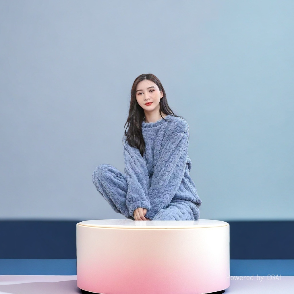 睡衣/家居服/女士睡衣/法兰绒睡衣/真丝睡衣产品图