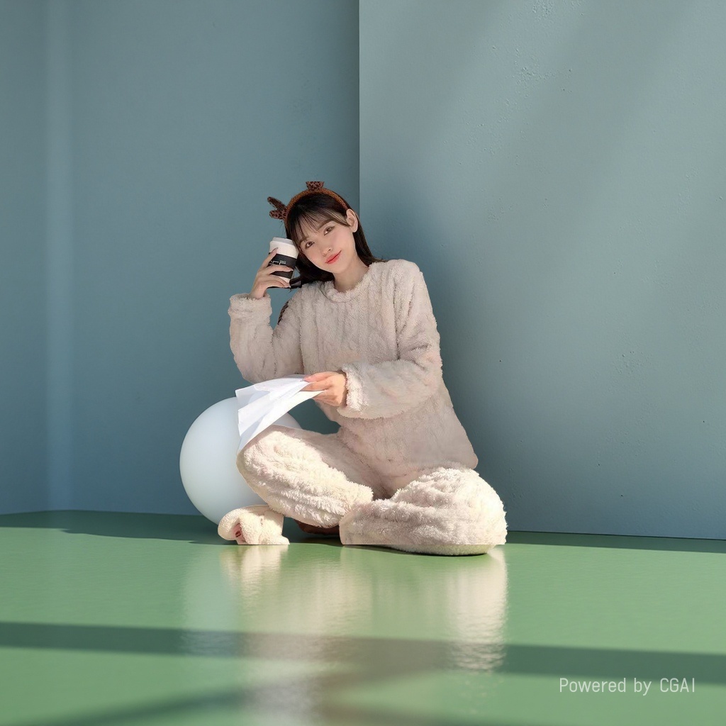 睡衣/家居服/女士睡衣/法兰绒睡衣/真丝睡衣细节图