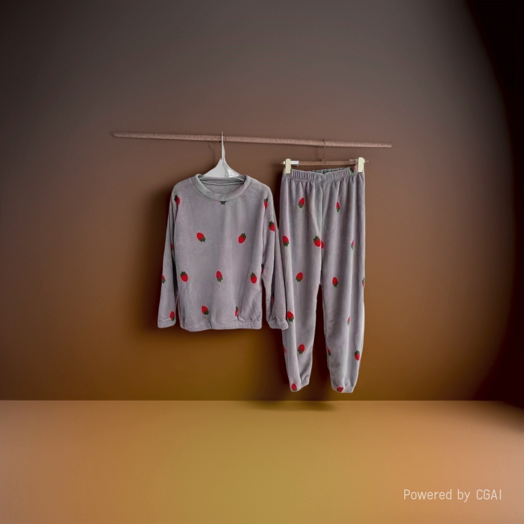 童家居服实物图