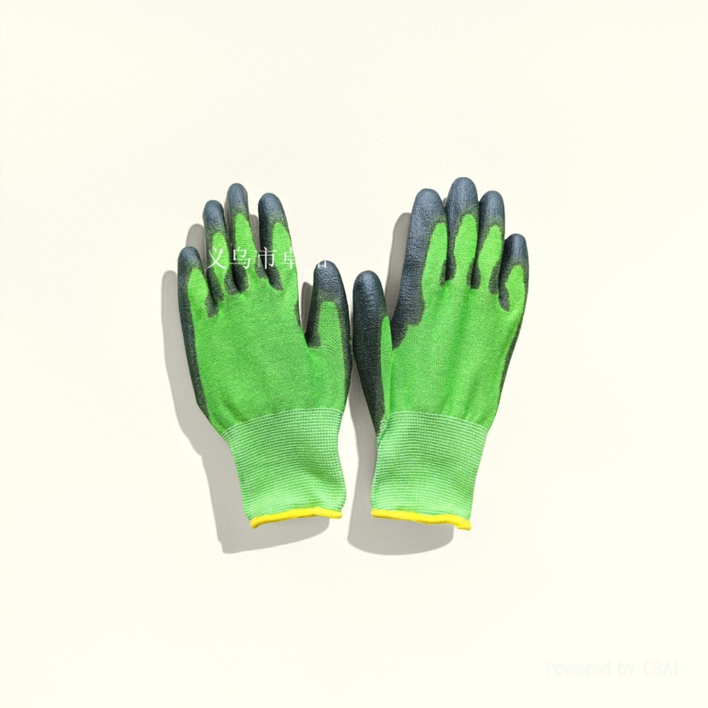 Bamboo fiber impregnated black PU garden work gloves for men and women, universal fishing and labor protection work gloves Application Scenario