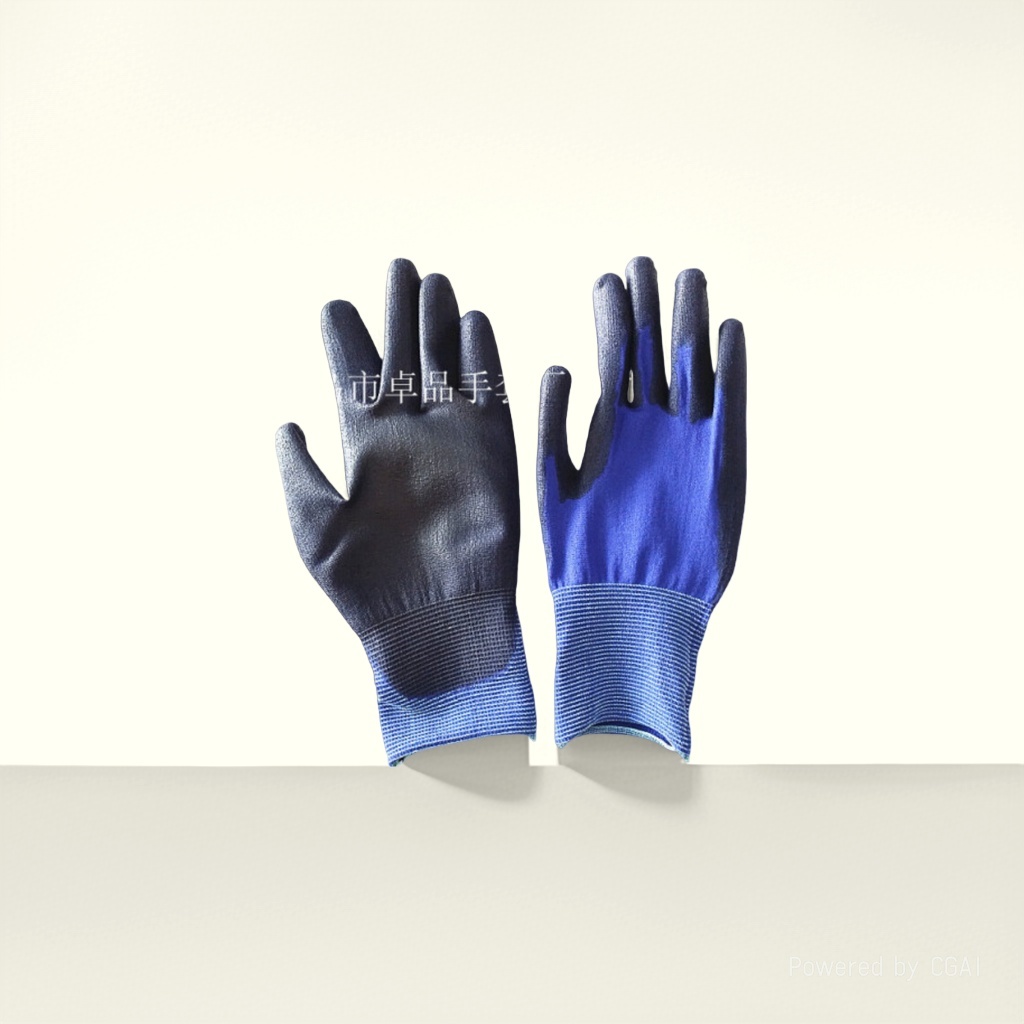 Factory direct sales 18-needle nylon PU coated palm gloves, ultra-thin, soft and anti-static gloves Application Scenario