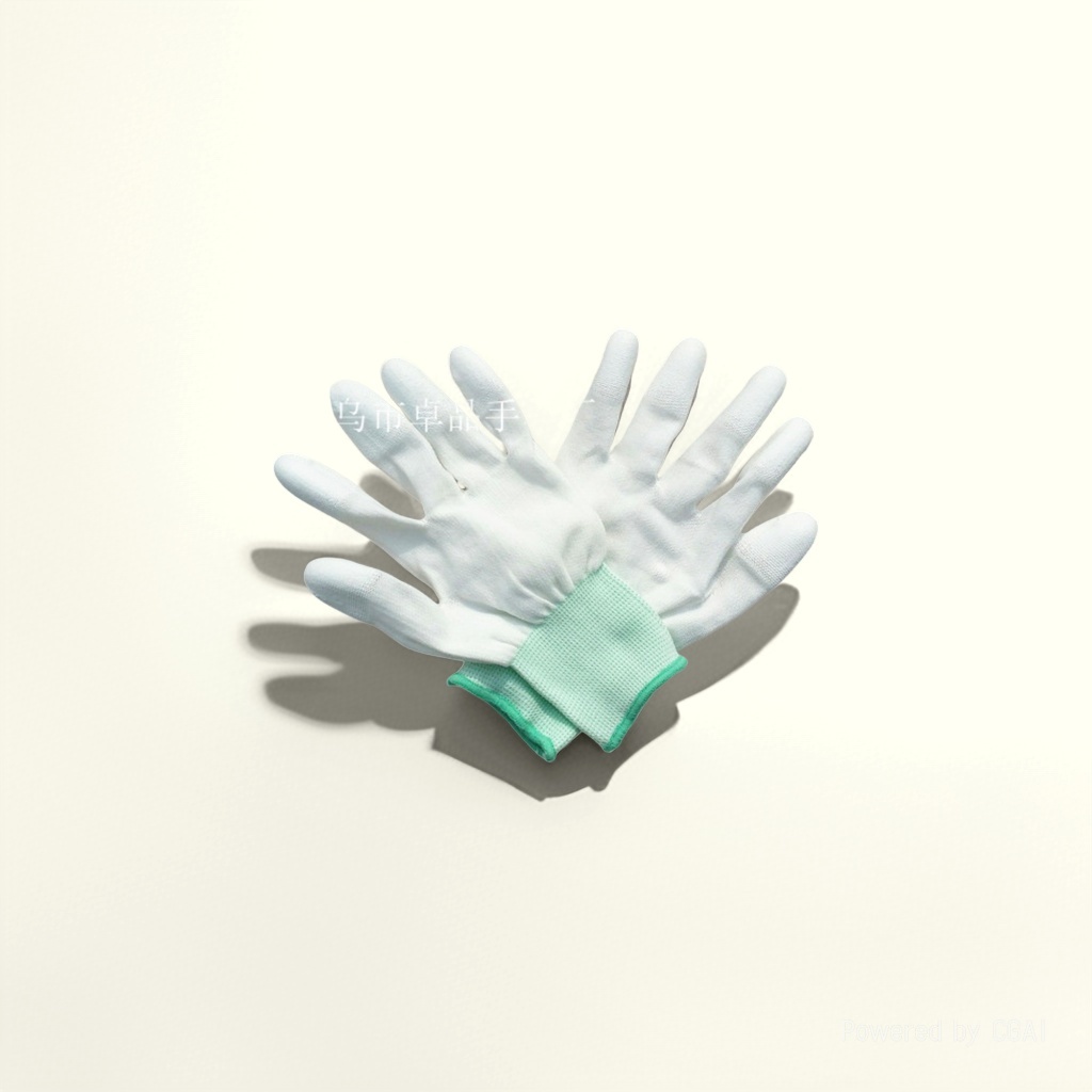 13-needle polyester PU coated finger gloves and five-fingered nylon PU anti-static work gloves are available in stock at 144240377 Application Scenario