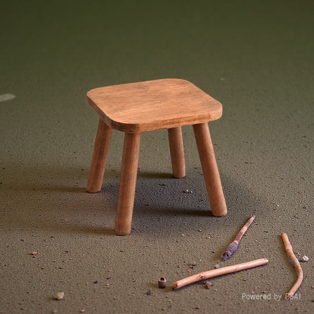 户外实木桌椅实物图