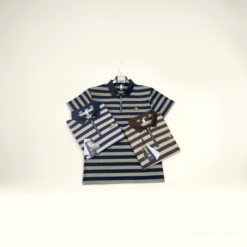 Ralph Lauren men's POLO shirts, large-sized spring short-sleeved tops, trendy men's half-sleeved shirts details Picture
