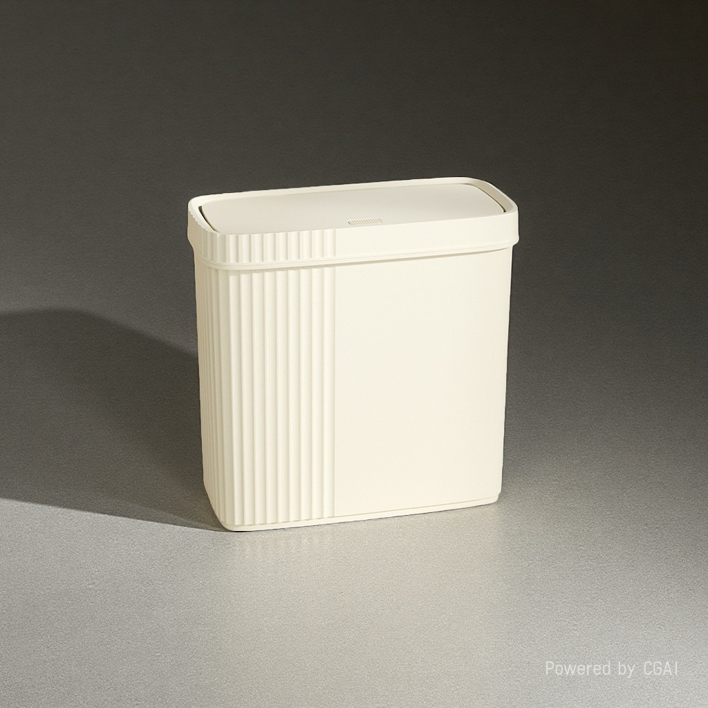 米色百纳箱棉麻收纳盒抽屉式布艺储物箱12L