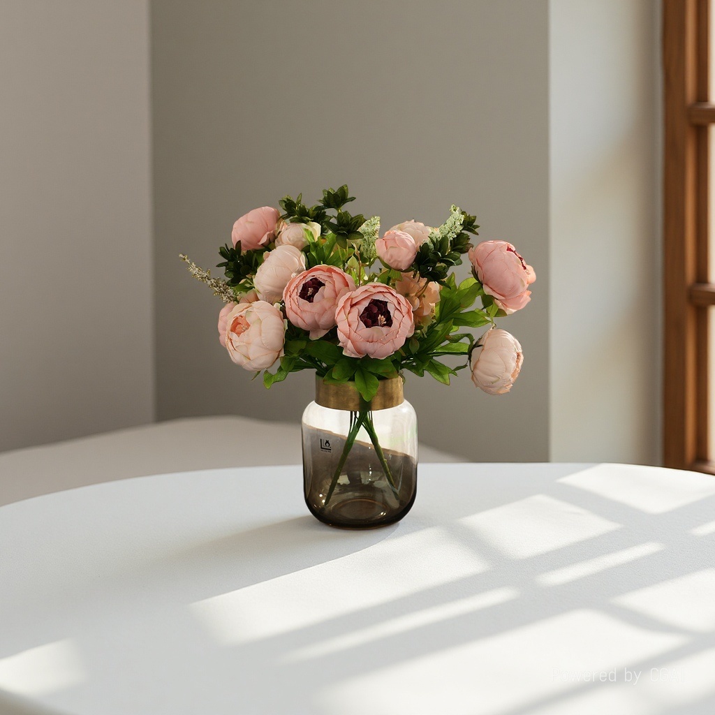 夏威夷仿真玫瑰花永生花玫瑰花花艺制品多头玫瑰164728292