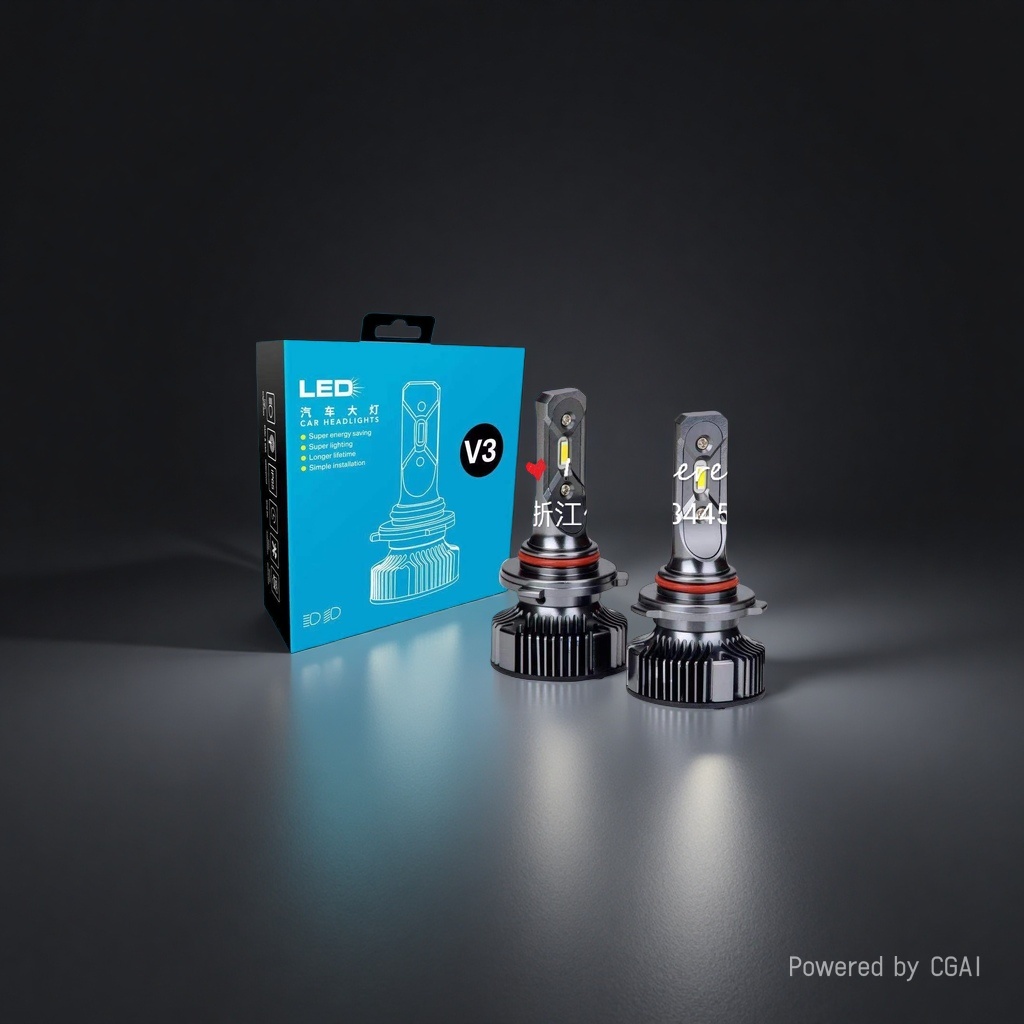 汽车配件/LED大灯/车内电器/汽车led灯细节图