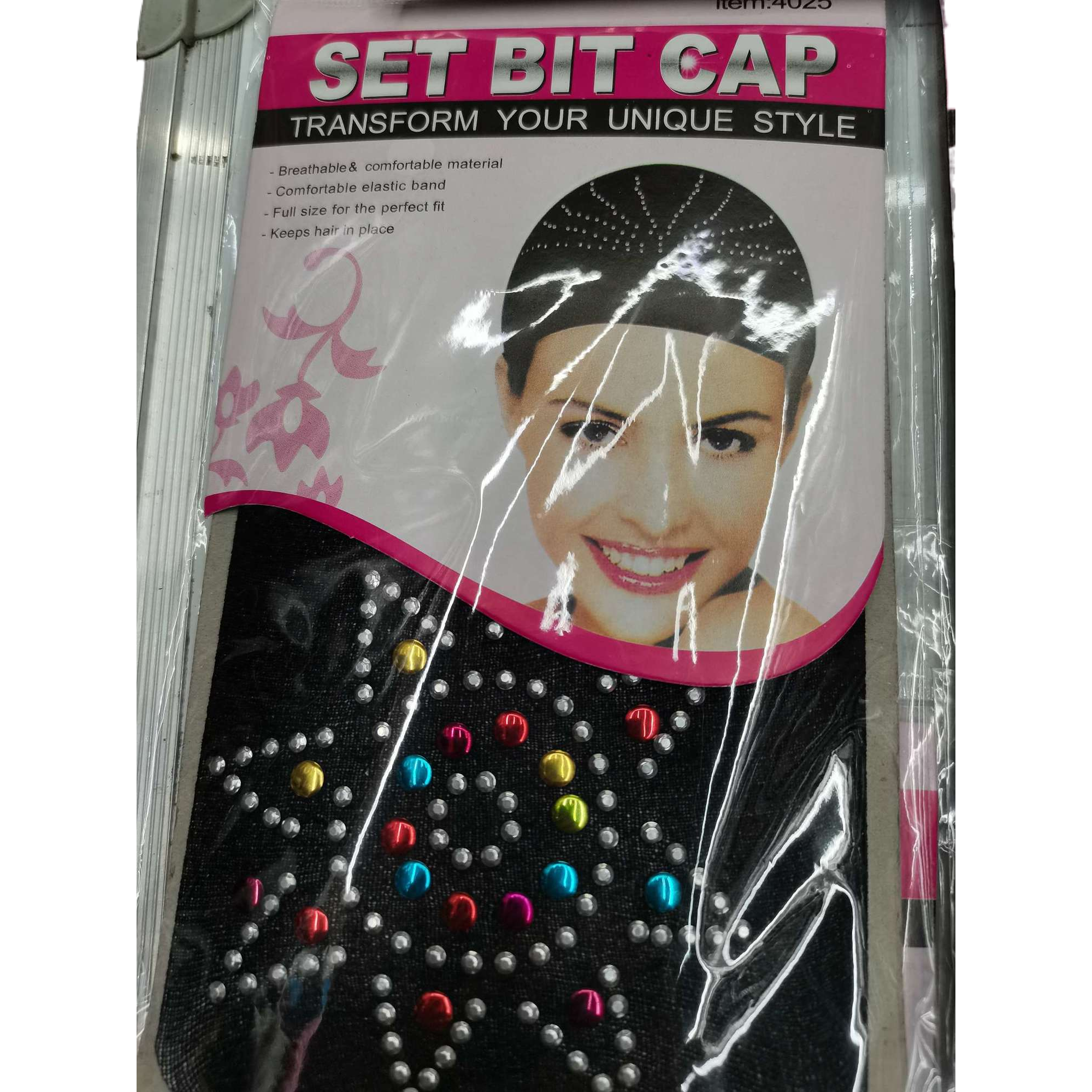 宋锦/亚克力配件/抓夹饰品配件/琉璃小樱花/发饰白底实物图