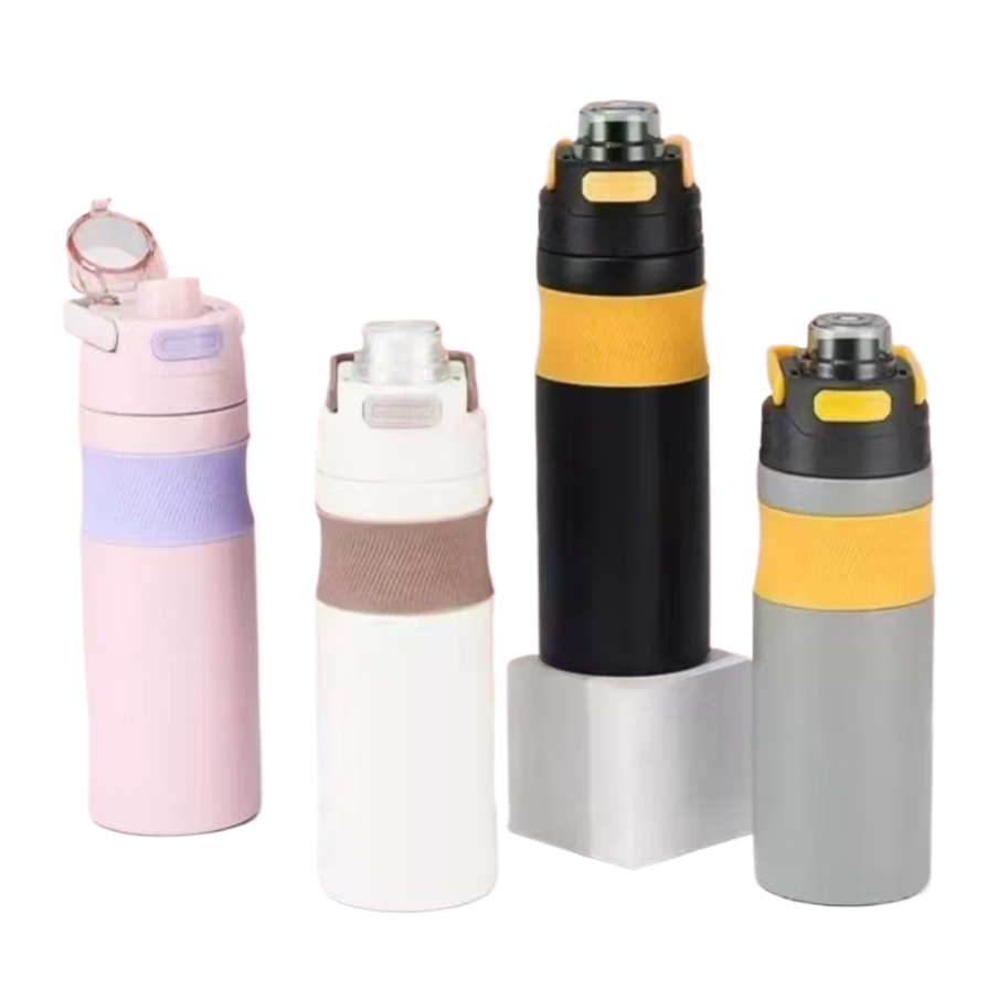 Stainless steel insulated cup, large-capacity water cup 600ml, heat and cold preservation, leak-proof portable cup, cross-border wholesale for foreign trade, new style, factory direct sales Item Picture