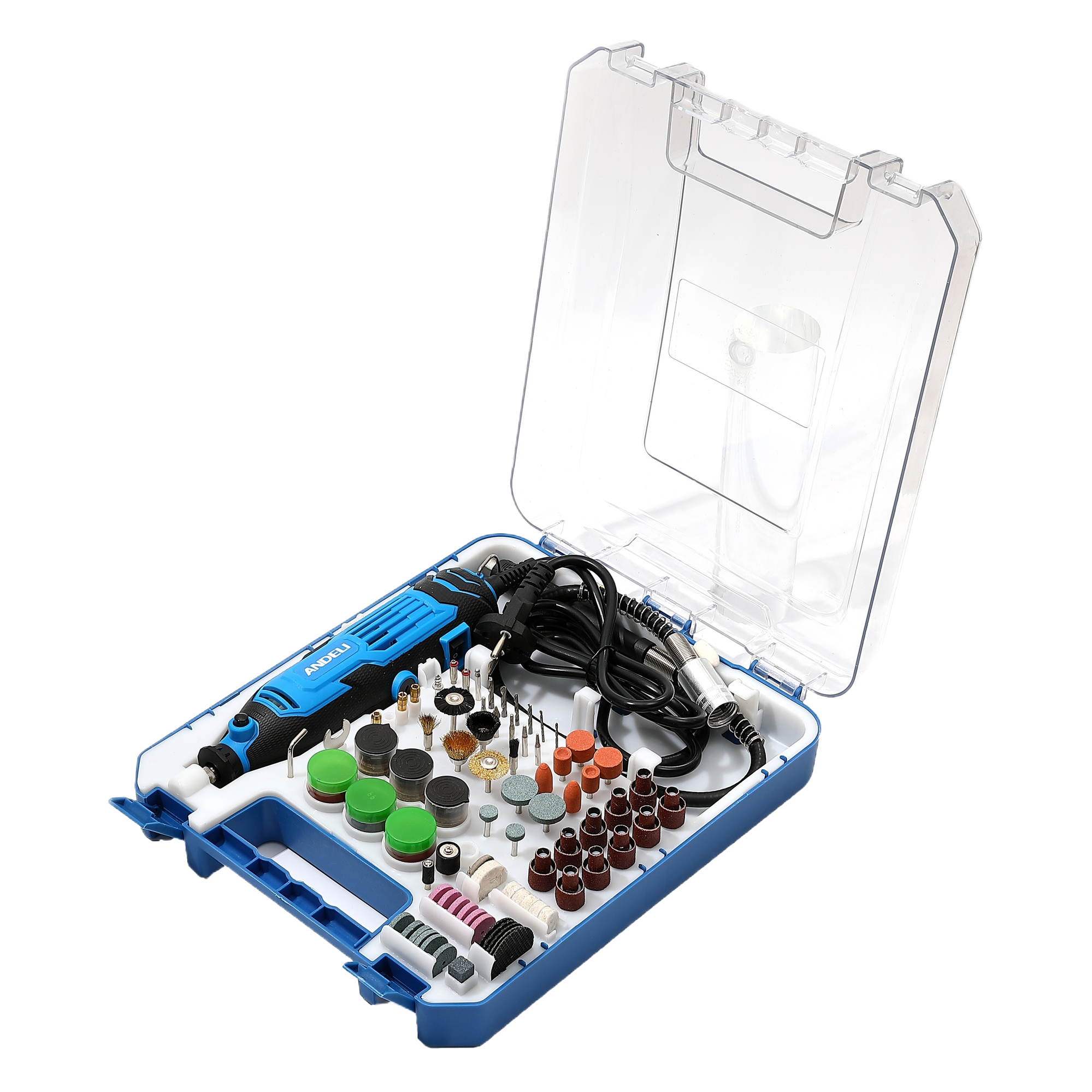 Multi-functional electric grinding machine set, electric tools, electric grinding tool set, electric hammer and electric drill combination tool 12-piece set, household professional tool set Item Picture