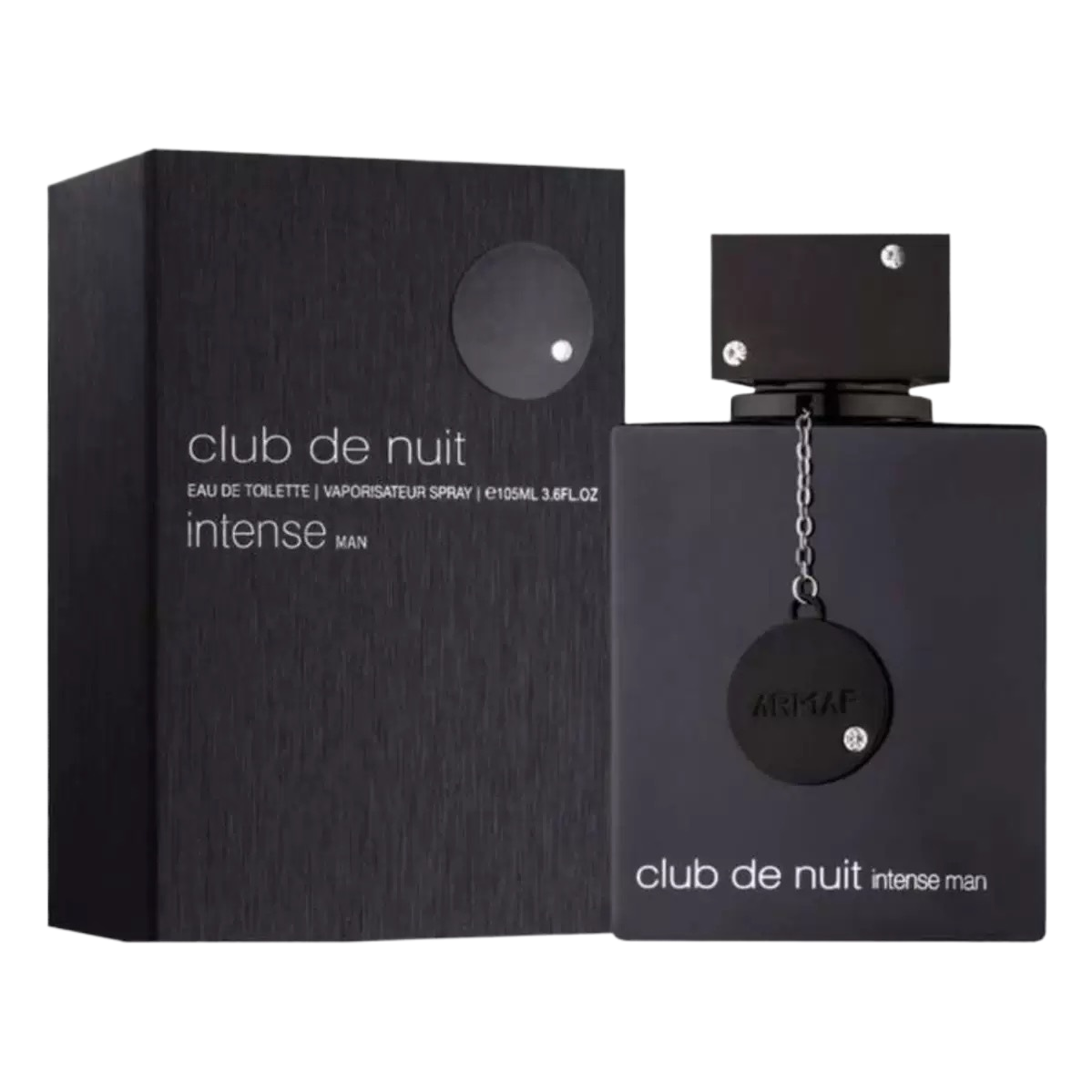 Club de Nuit Intense hombre botella de perfume y caja 4 en 1 botella de perfume botella de perfume botella de maquillaje Item Picture