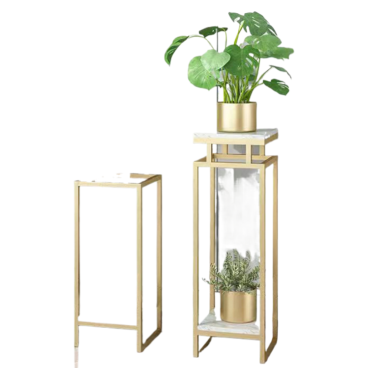 花架/边几/室内装饰用品/远大铁艺/电视支架白底实物图
