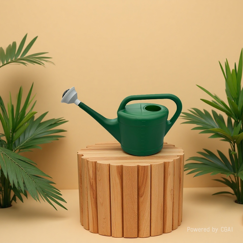 The green watering can can be used to spray water and irrigate the main body of the water bottle Application Scenario