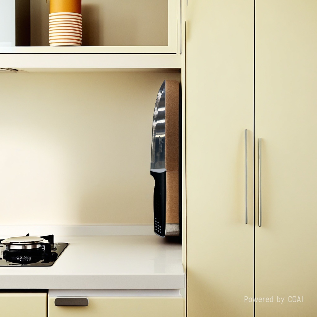 刀子白底实物图