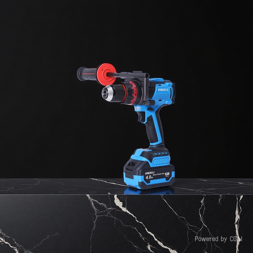 ANDELI 安德利 21V 无刷锂电冲击钻大功率充电式手电钻工业级电动工具