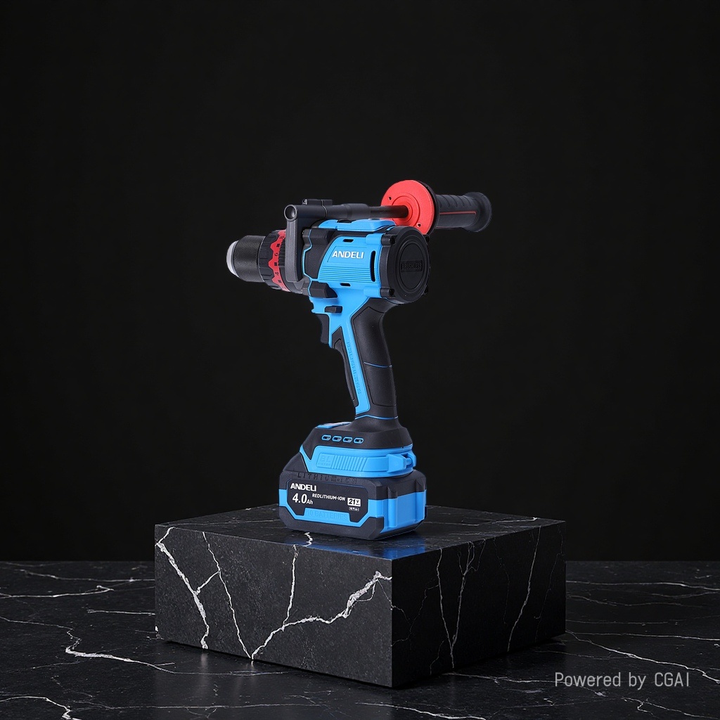 ANDELI 21V brushless lithium battery impact drill, high-power rechargeable hand drill, industrial-grade power tool Application Scenario