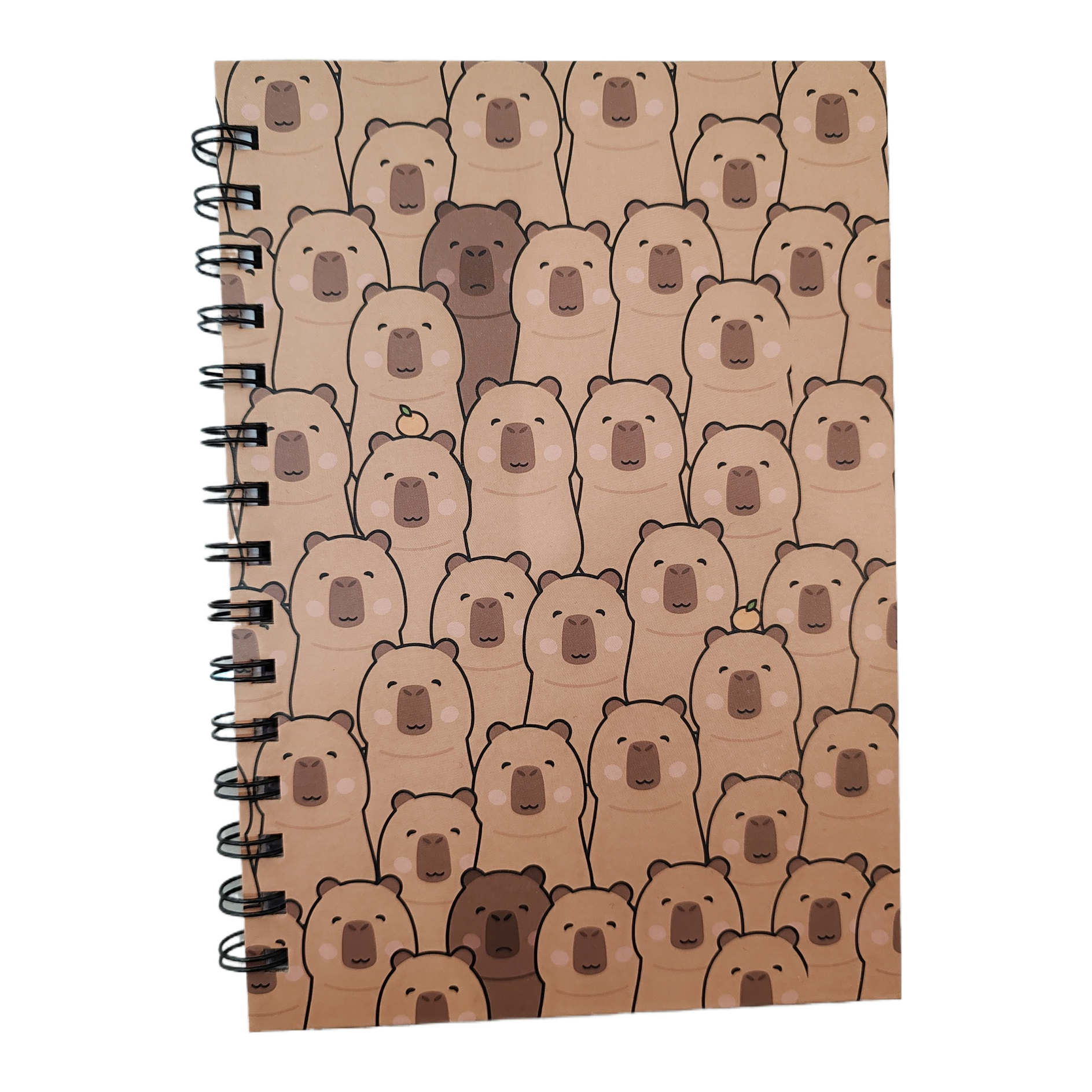 Donghu Paper Products A5 Healing Capybara Print Notebook Cartoon Animal Coil Notebook Girl Heart Student Diary Item Picture