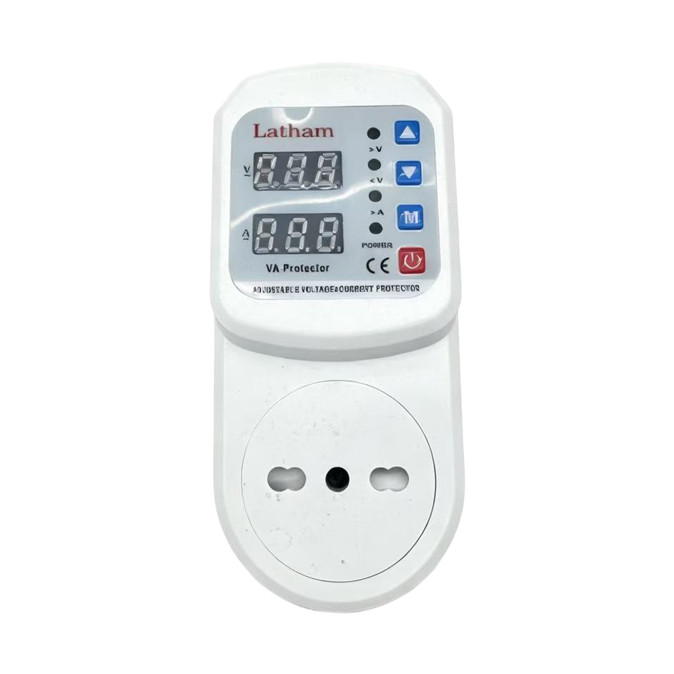 电动机保护器智能型过载延时保护装置工业用白底实物图