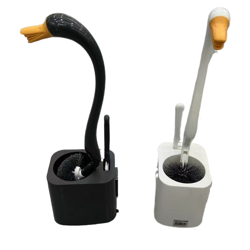 Duck-shaped three-in-one cup toilet brush Item Picture