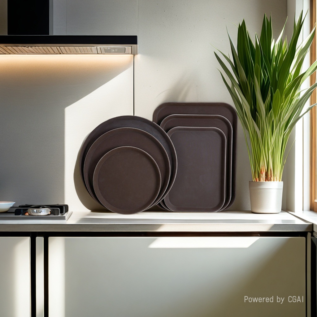 商用不锈钢钢化防滑托盘收纳盘欧版方形编织盘180g