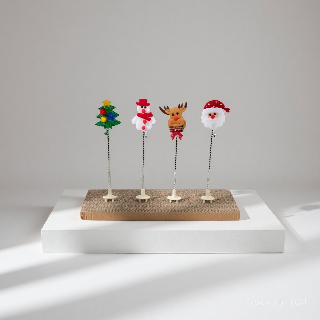 索特圣诞电动圣诞老人装饰品圣诞花环圈 festive 3D立体