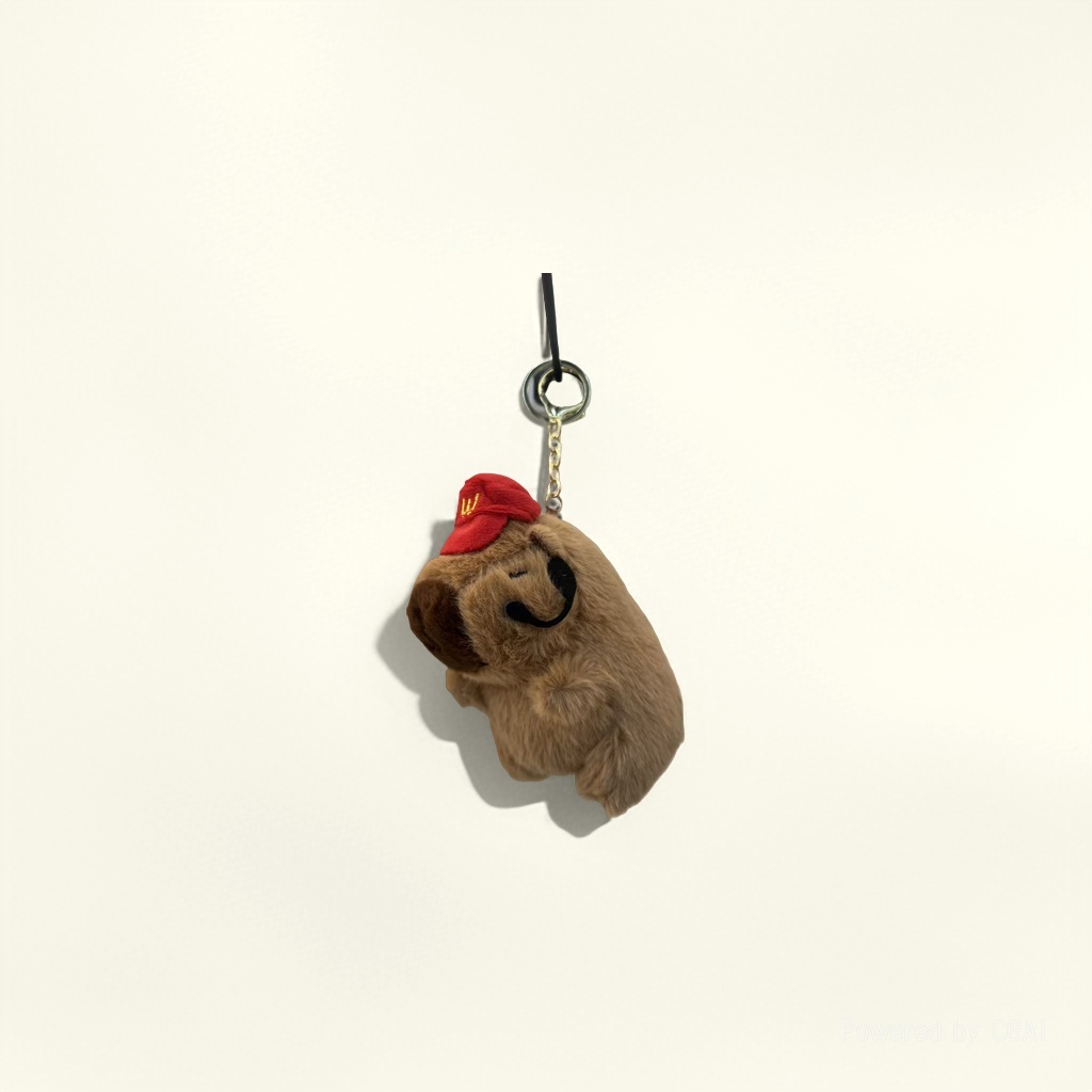 毛绒玩具/玩偶/潮流玩具/定制毛绒玩具/水豚噜噜细节图