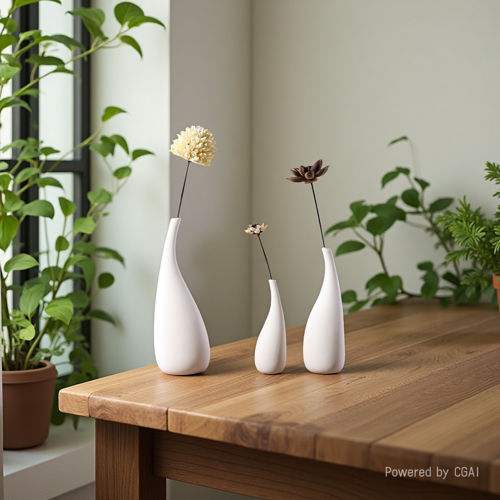 陶瓷花瓶/青花瓶细节图