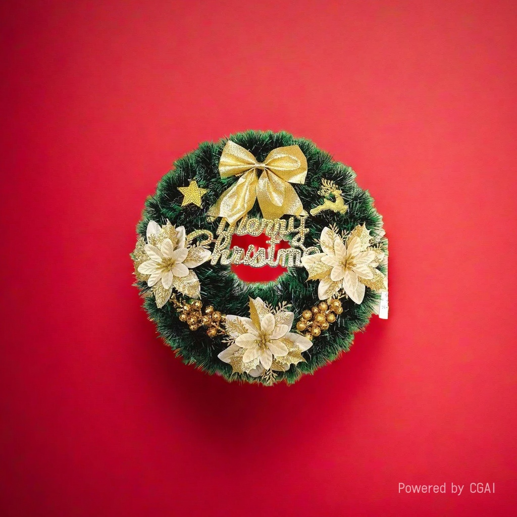 Christmas wreath pendants, rubia flower garlands, birthday parties, celebrations and holiday decorations add to the festive atmosphere