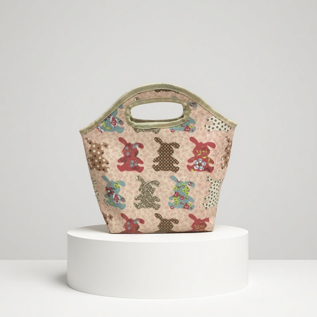 Transparent PVC handbag gift bag with misprinted design, 15x20cm plastic bag handbag Application Scenario
