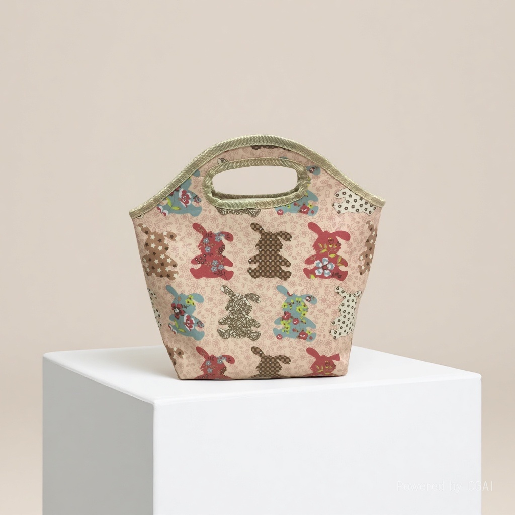 Transparent PVC handbag gift bag with misprinted design, 15x20cm plastic bag handbag Specification image