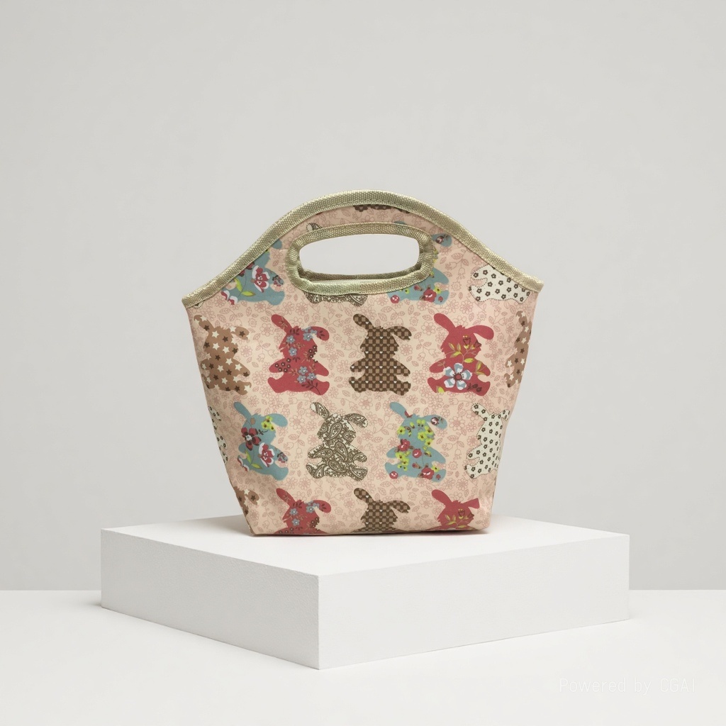 Transparent PVC handbag gift bag with misprinted design, 15x20cm plastic bag handbag details Picture