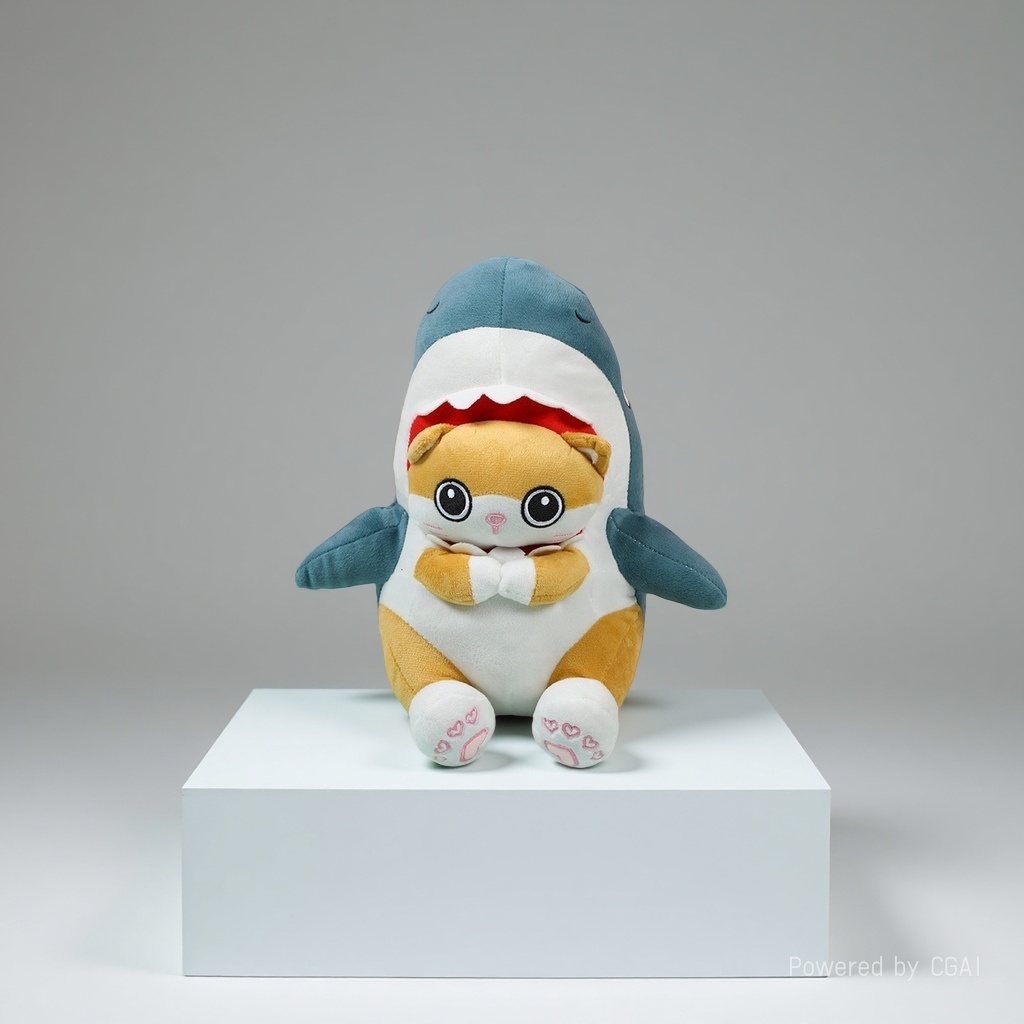 毛绒玩具/玩偶/潮流玩具/定制毛绒玩具/水豚噜噜产品图