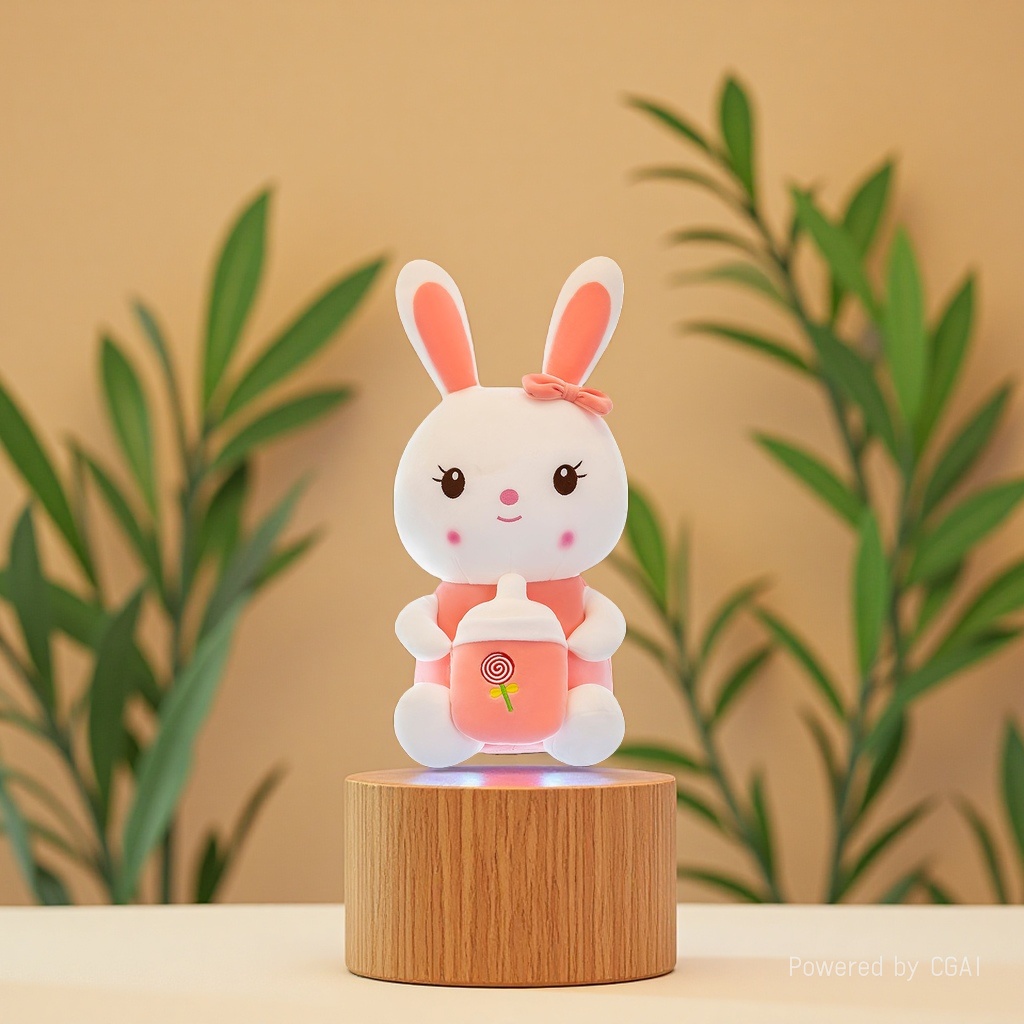 跨境新款小白兔子公仔抱枕毛绒玩具布娃娃玩偶送儿童女生礼物批发