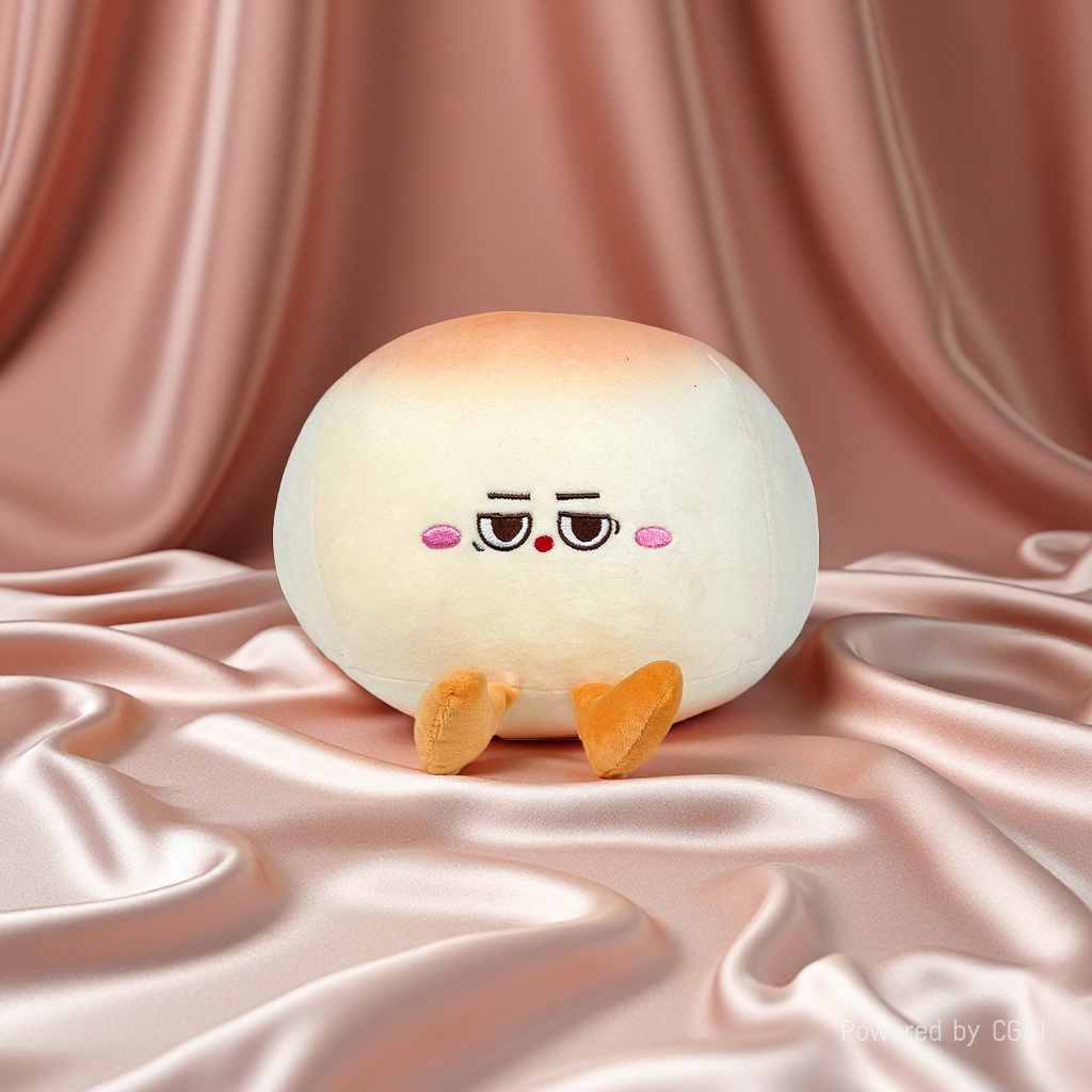 八寸抓机娃娃馒头仔毛绒玩具结婚抛洒玩偶女生礼物娃娃机公仔批发