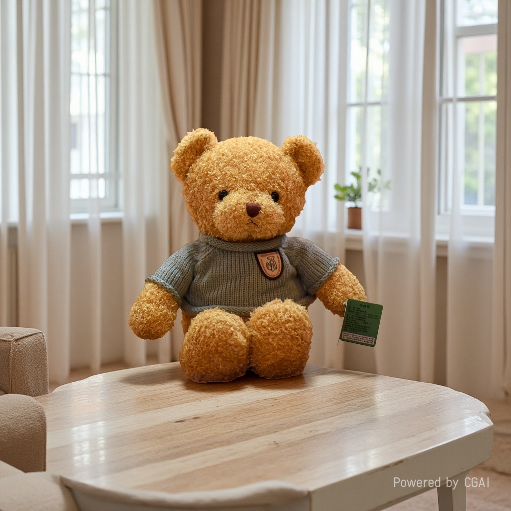 Customized teddy bear plush toys wholesale, doll dolls and figurines support festival-themed LOGO customization Application Scenario