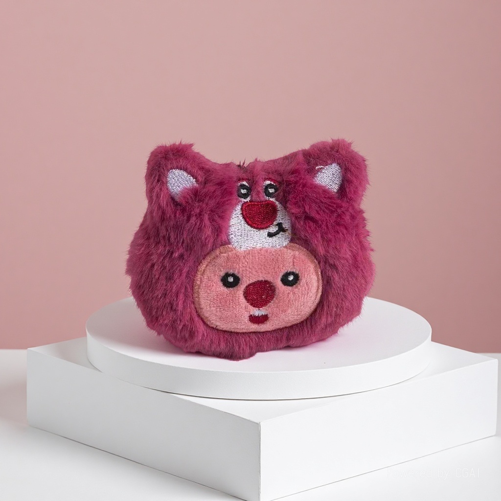 吱吱叫变装露比吱吱叫毛绒公仔玩具小海狸玩偶毛绒挂件