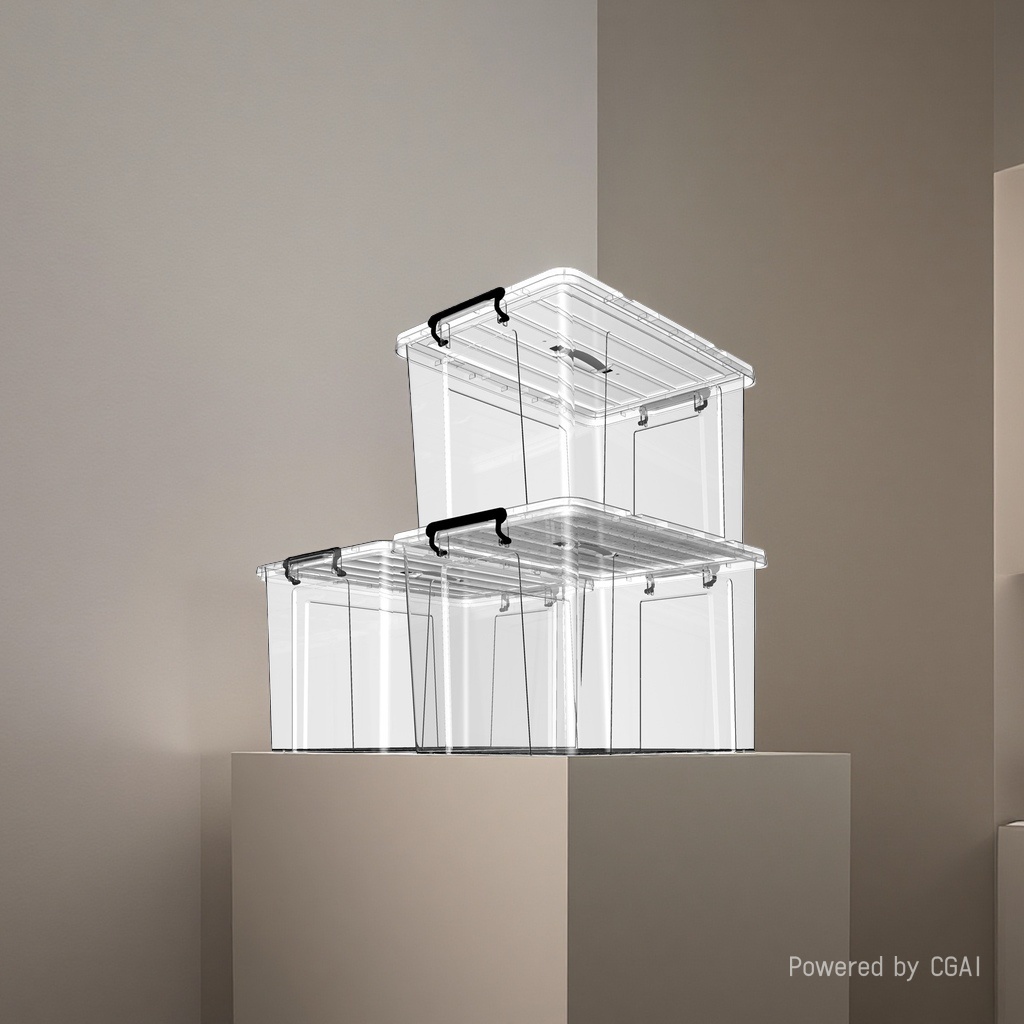 收纳箱/百纳箱棉麻/收纳/布艺收纳盒抽屉式/布艺收纳盒抽屉式折叠产品图