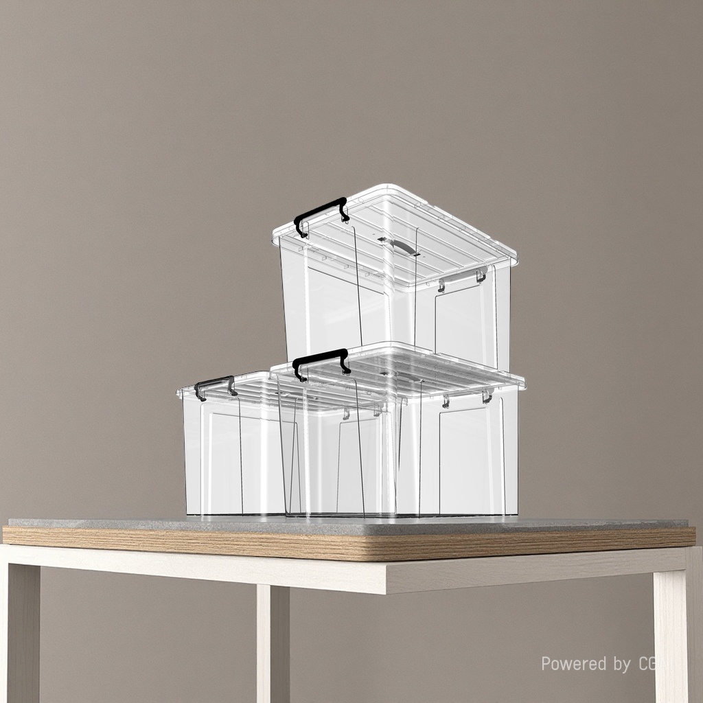 百纳箱棉麻布艺收纳盒抽屉式折叠收纳箱