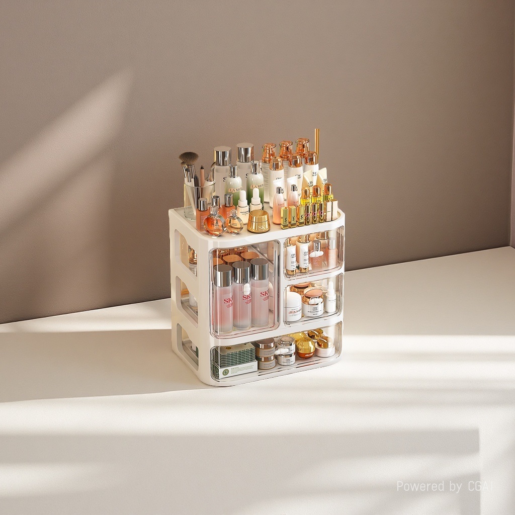 拉塔法男士香氛四合一分装瓶化妆品收纳盒护肤品瓶子日化包装