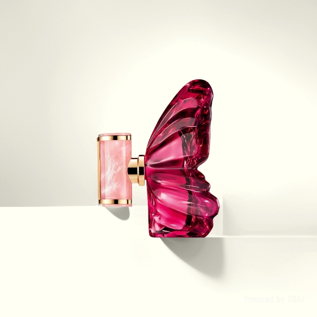 Forma de mariposa botella de perfume cuerpo otro perfume elegante botella de perfume diseño sensación belleza caja de almacenamiento Specification image