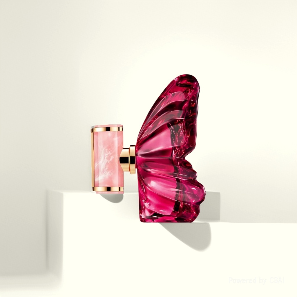 Forma de mariposa botella de perfume cuerpo otro perfume elegante botella de perfume diseño sensación belleza caja de almacenamiento details Picture