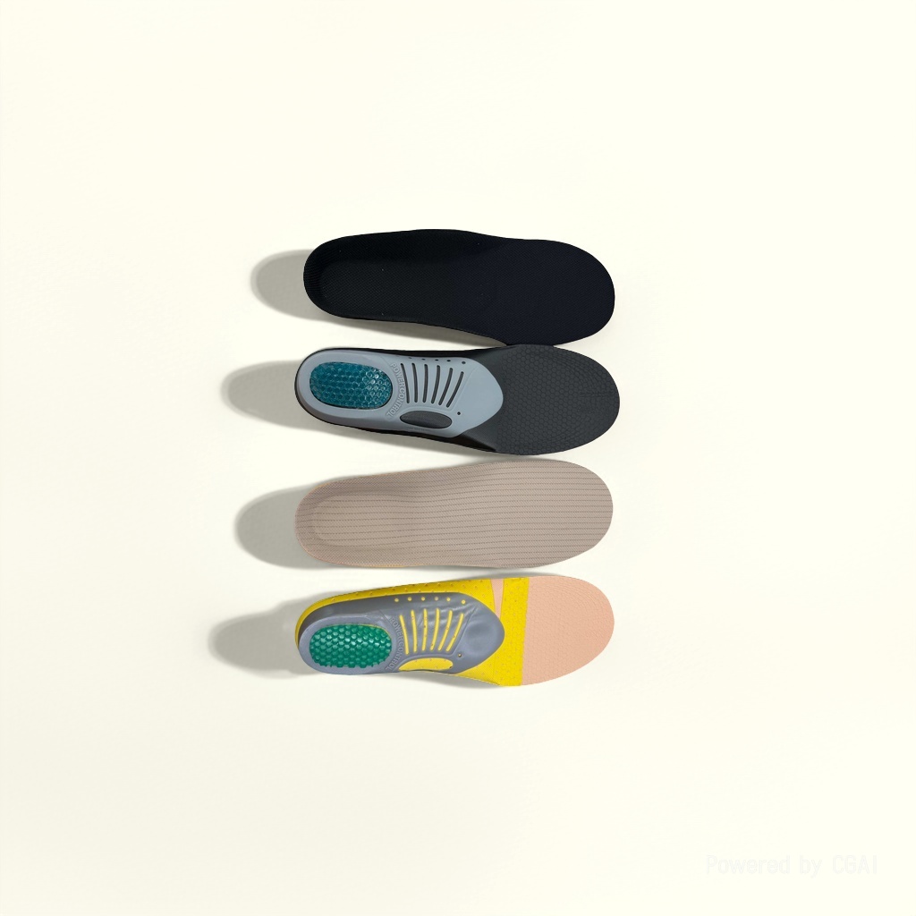 EVA insoles for arch support, sports orthopedic arch support insoles, deodorizing, breathable, sweat-absorbing, highly elastic, shock-absorbing, casual, breathable badminton Application Scenario