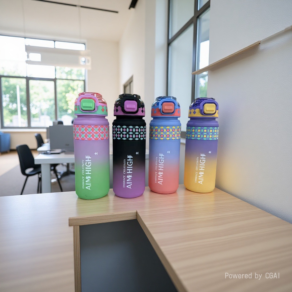 A069-1 Sports series plastic water cup with flip lid, portable and leak-proof design, 700ml Application Scenario