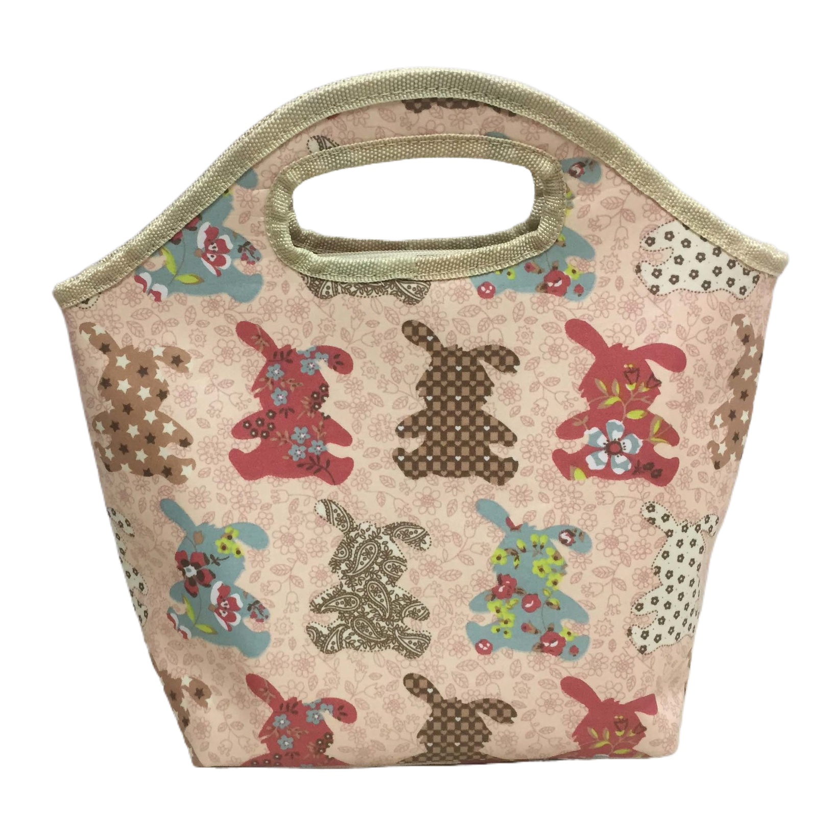 Transparent PVC handbag gift bag with misprinted design, 15x20cm plastic bag handbag Item Picture