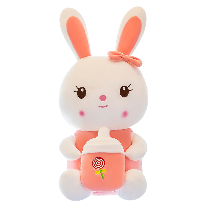 毛绒玩具/玩偶/潮流玩具/定制毛绒玩具/水豚噜噜白底实物图