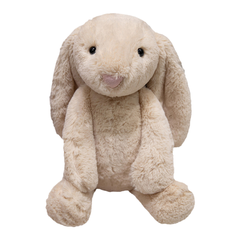 兔子挂件/钩织/蒙奇奇/毛绒玩具/轻松熊白底实物图