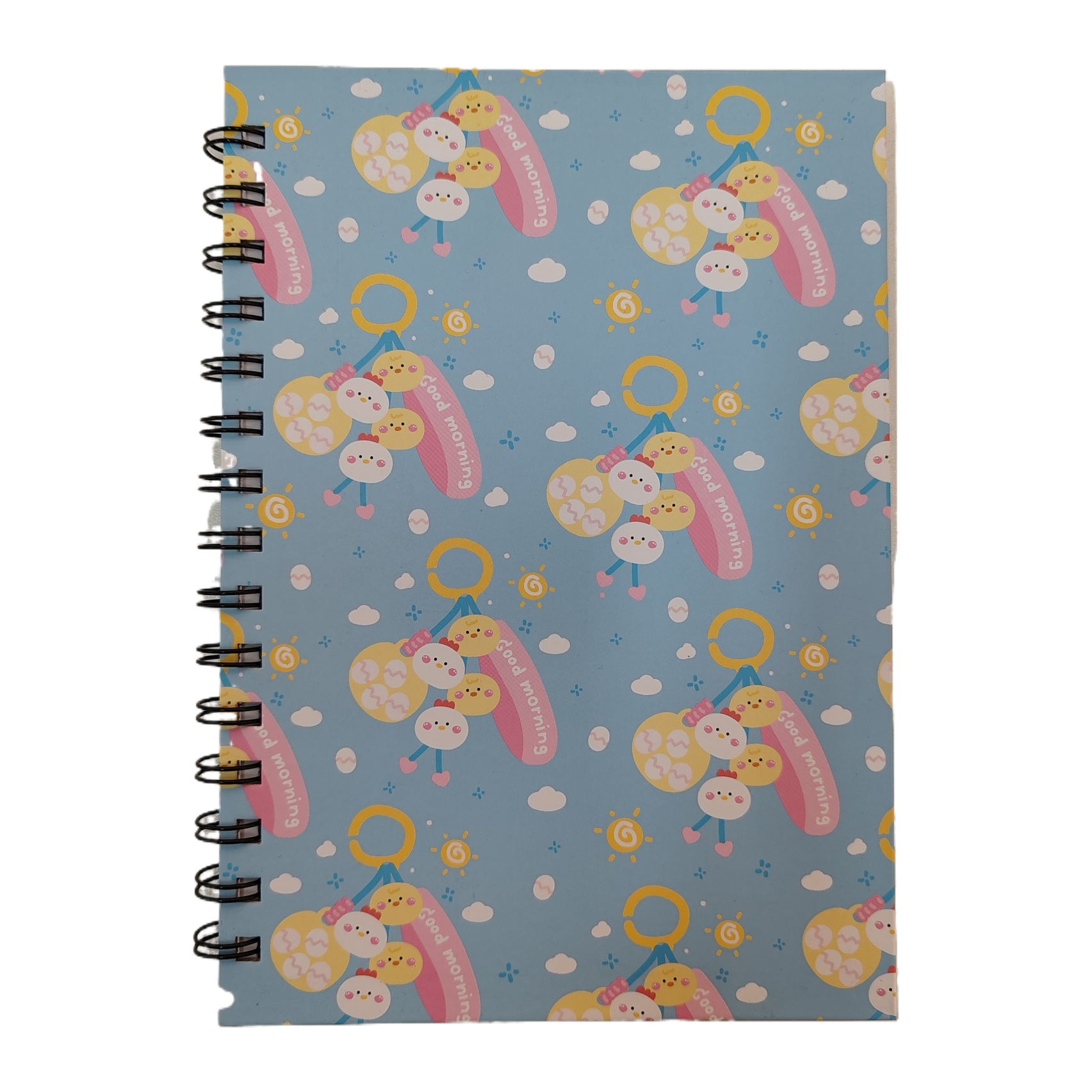 Donghu Paper Products A5 Soft and Cute Cloud Chick Hot Air Balloon Coil Blue Series Fresh and Light Notebook Item Picture
